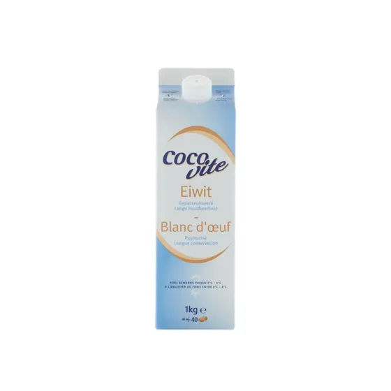 Blanc d'œuf liquide 1L - Cocovite