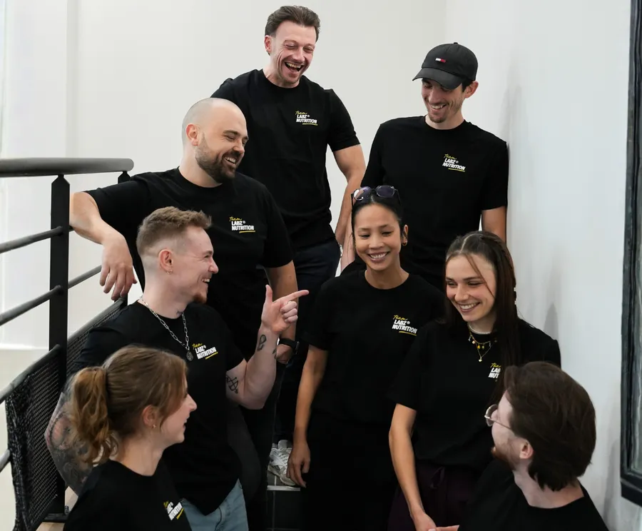 L'équipe Labz Nutrition dans les bureaux de Villefranche-sur-Saône