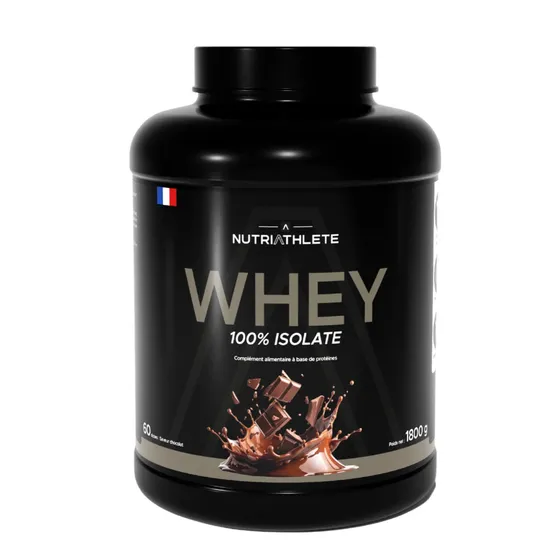 Whey 100% Isolate - Nutriathlète 1,8 kg